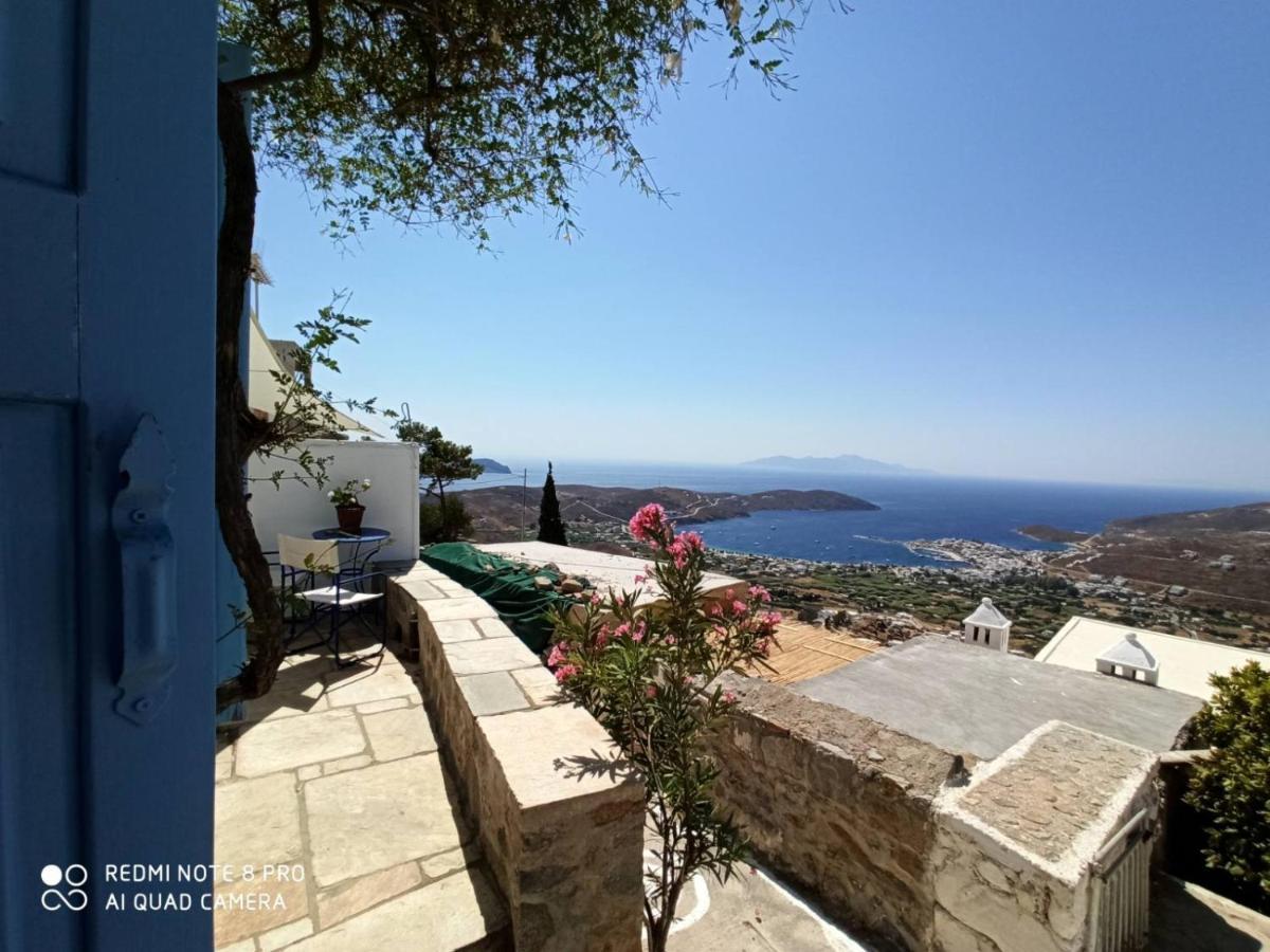 Traditional Stone House With Breathtaking View Serifos Town Экстерьер фото