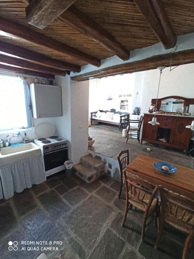 Traditional Stone House With Breathtaking View Serifos Town Экстерьер фото